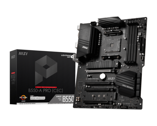 Mother MSI B550-A PRO AM4 DDR4 HDMI M.2 Ryzen 5000