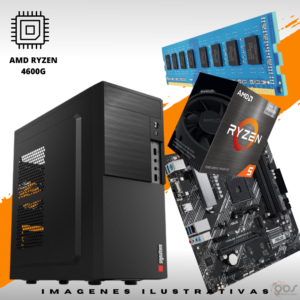 PC AMD RYZEN 4600G RAM 8GB SSD 240 TECLADO Y MOUSE