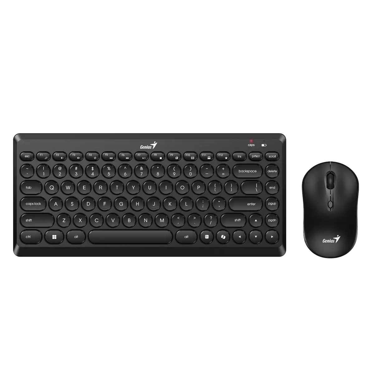 KIT TECLADO Y MOUSE INALAMBRICO GENIUS LUXEMATE Q8000 SLIM