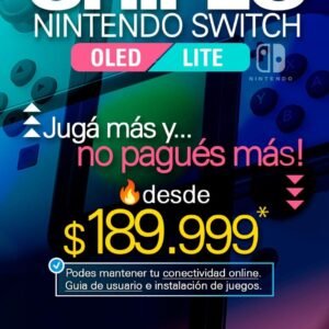 Instalacion de chip de consola Nintendo Switch OLED