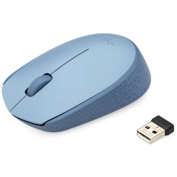 MOUSE LOGITECH INALAMBRICO M170 AZUL / GRIS - Image 3