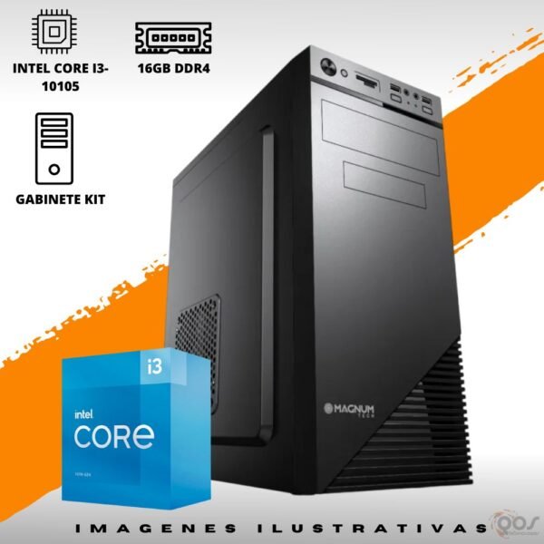 PC GAMER AMD RYZEN5 5600GT RAM 16G NVME 240GB GABINETE KIT
