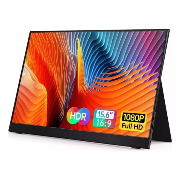 MONITOR PORTABLE IPS 15,6" E-VIEW 1560PORT USB-C/HDMI (1920x1080)