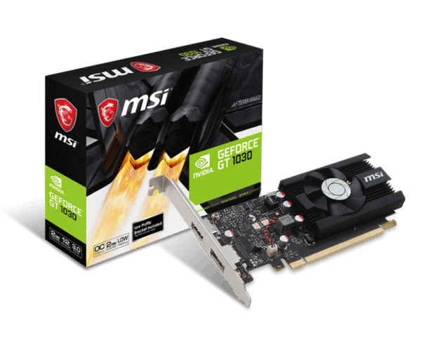 PLACA DE VIDEO 4GB GT 1030 MSI 4DG4 LP