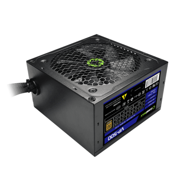 FUENTE 500W GAMEMAX 80 PLUS BRONZE VP-500 FAN 12CM