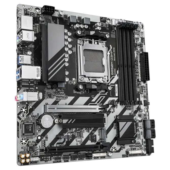 MOTHERBOARD GIGABYTE AM5 B850M D3HP DDR5 BOX M-ATX - Image 2