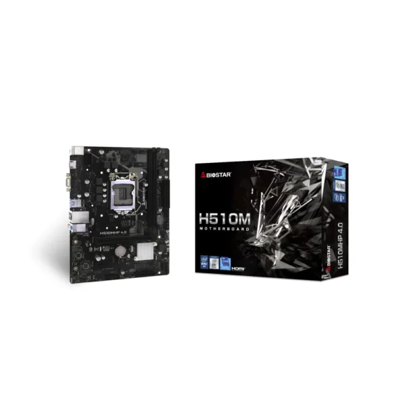 MOTHERBOARD BIOSTAR S1200 H510MHP 4.0 DDR4 BOX M-ATX - Image 3