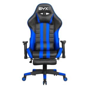 SILLA GAMER SYX CH-059 BL AZUL NEGRO