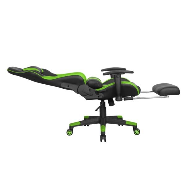 SILLA GAMER SYX CH-451 GR VERDE NEGRO - Image 3