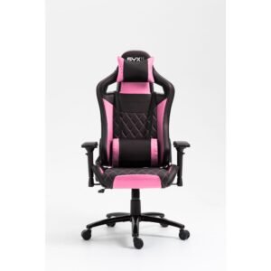 SILLA GAMER SYX CH-451 PK ROSA NEGRO