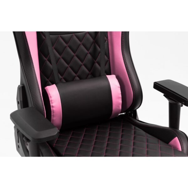 SILLA GAMER SYX CH-451 PK ROSA NEGRO - Image 2
