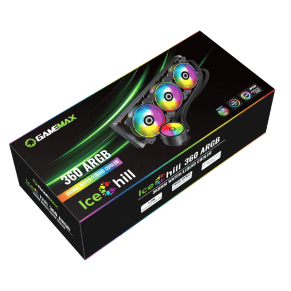 CPU COOLER GAMEMAX WATER ICECHILL 360 ARGB - Image 5