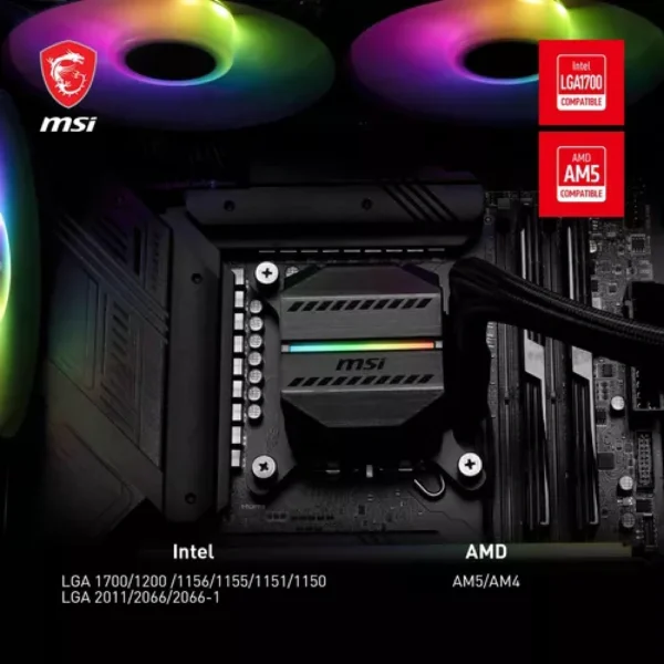 CPU COOLER MSI MAG CORELIQUID M240 - Image 5
