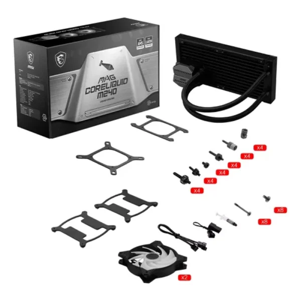 CPU COOLER MSI MAG CORELIQUID M240 - Image 4