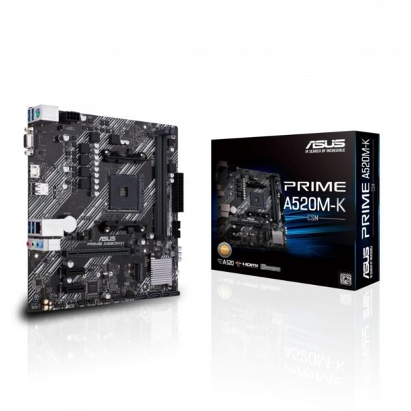MOTHERBOARD ASUS AM4 PRIME A520M-K BOX M-ATX - Image 4