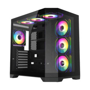 GAB GAMEMAX HYPE-A BK 4*FAN ARGB ATX