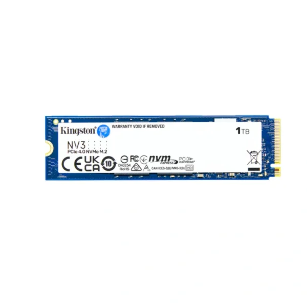 DISCO SOLIDO 1TB KINGSTON NV3 NVME M2 2280 PCIE 4.0 ( SNV3S/1000G ) - Image 3