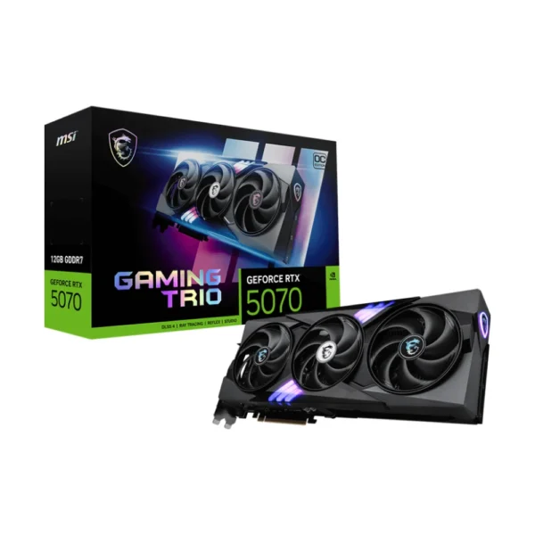PLACA DE VIDEO 12GB RTX 5070 MSI GAMING TRIO OC