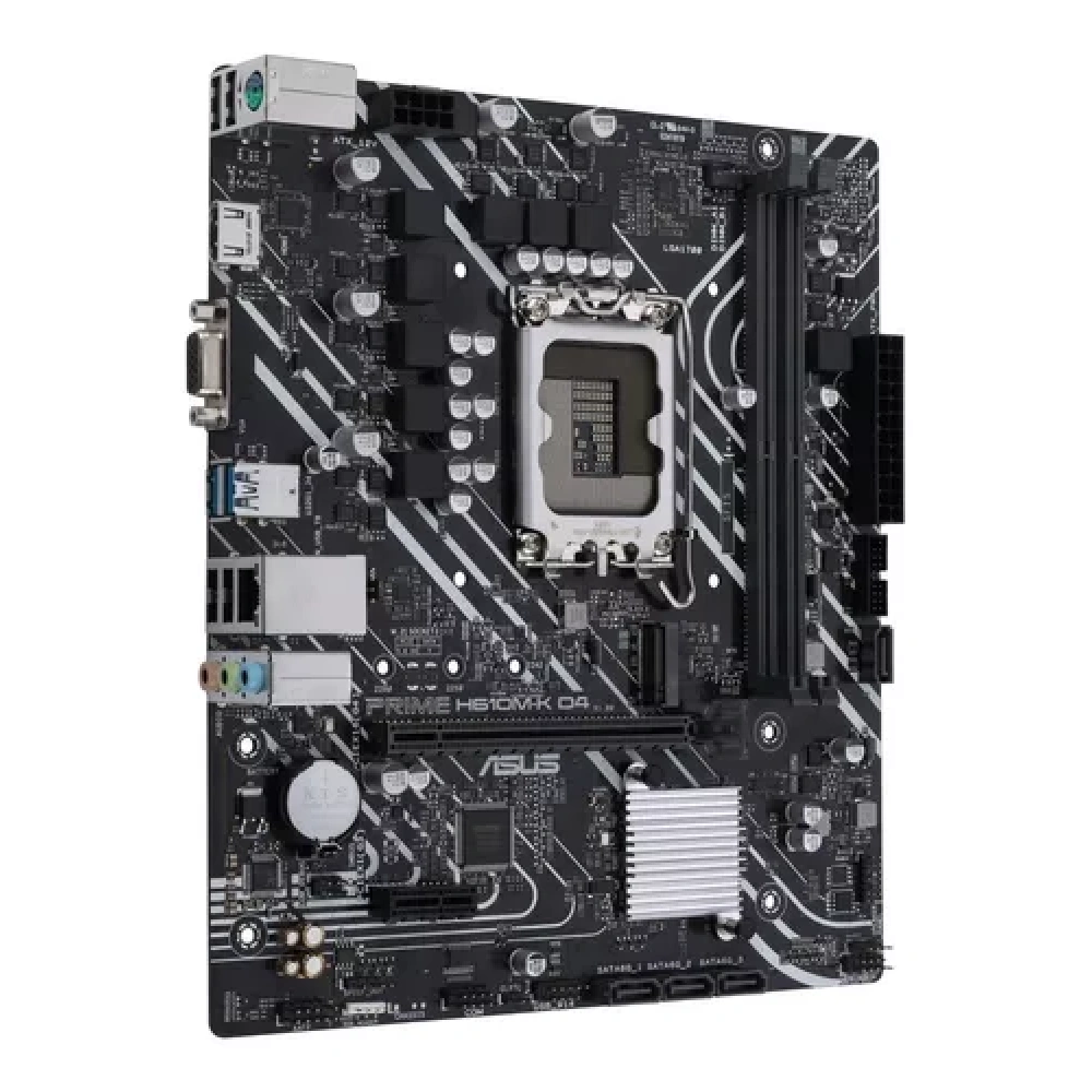 MOTHERBOARD ASUS S1700 PRIME H610M-K D4-CSM DDR4 BOX M-ATX - Image 3