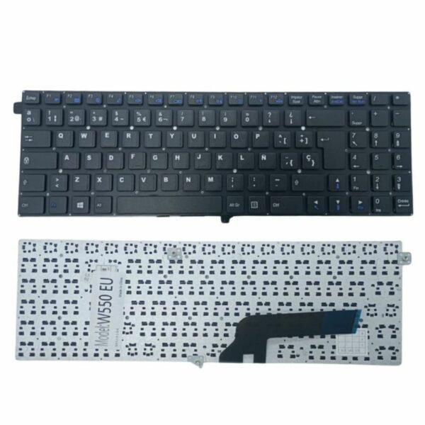 TECLADO NOTEBOOK BANGHO MAX1524 G01 G0101 MODELO MP-12C96LA-430W (PN: 6-80W5500-161-1Z)