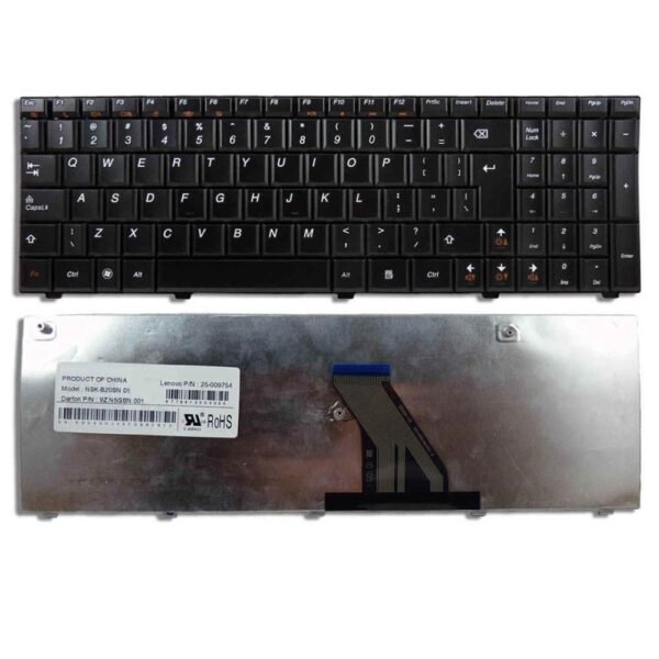 TECLADO NOTEBOOK LENOVO G560 G565 MODELO N4T-LAS (PN: 25009879)