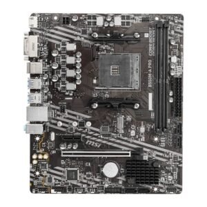 MOTHERBOARD MSI AM4 B550M-A PRO DDR4 BOX M-ATX