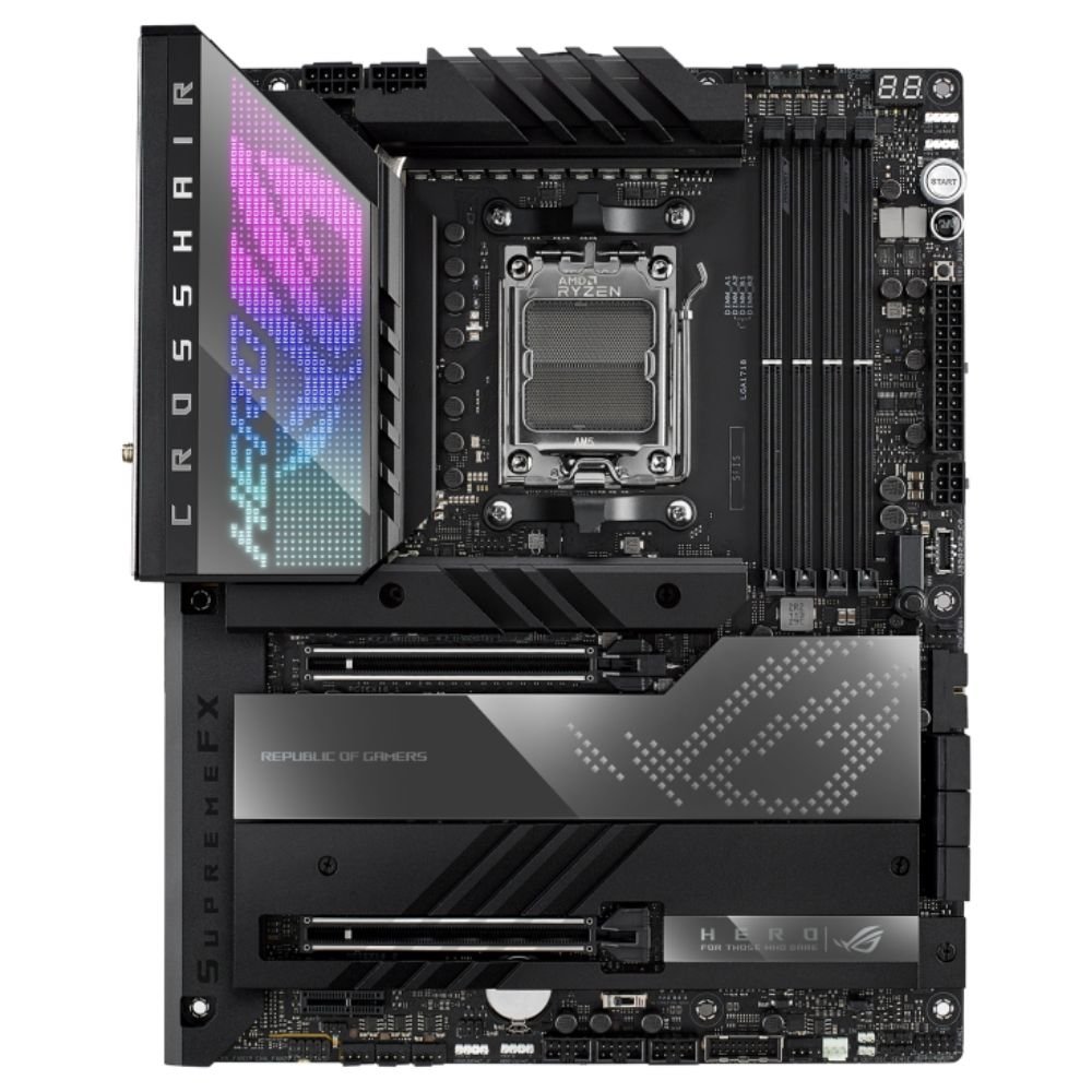 MOTHERBOARD ASUS AM5 ROG CROSSHAIR X670E HERO DDR5 BOX ATX