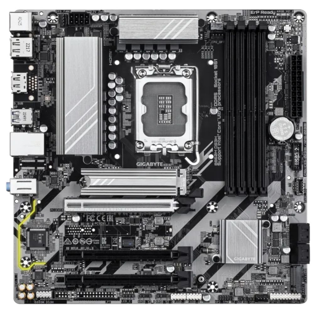 MOTHERBOARD GIGABYTE S1851 B860M DS3H WIFI6 DDR5 BOX M-ATX