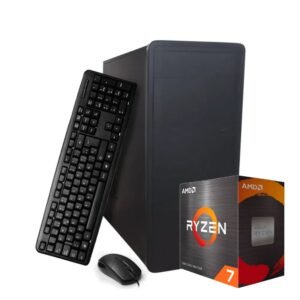 PC AMD RYZEN 7 7800X3D RAM 8GB SSD 240GB COOLER AEROCOOL AIR FROST GABINETE KIT