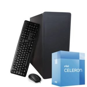 PC INTEL CELERON G5905 8GB RAM SSD 240GB GABINETE KIT