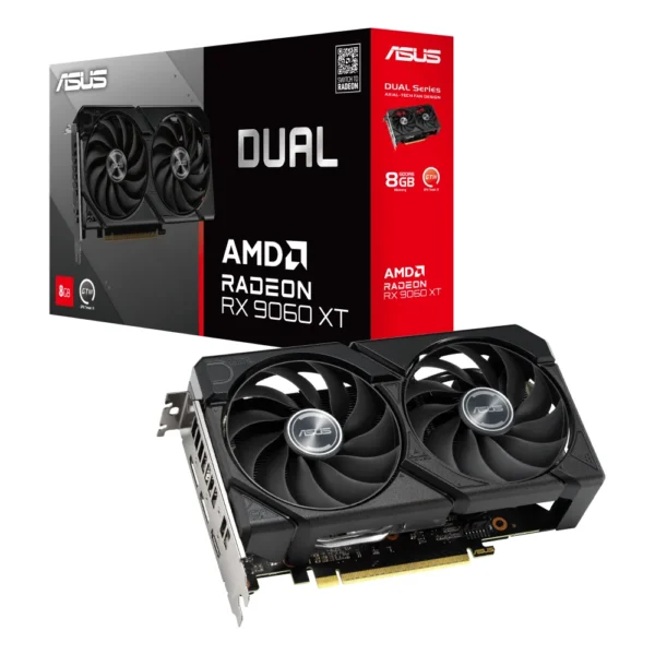 PLACA DE VIDEO 8GB RX 9060XT ASUS DUAL GDDR6
