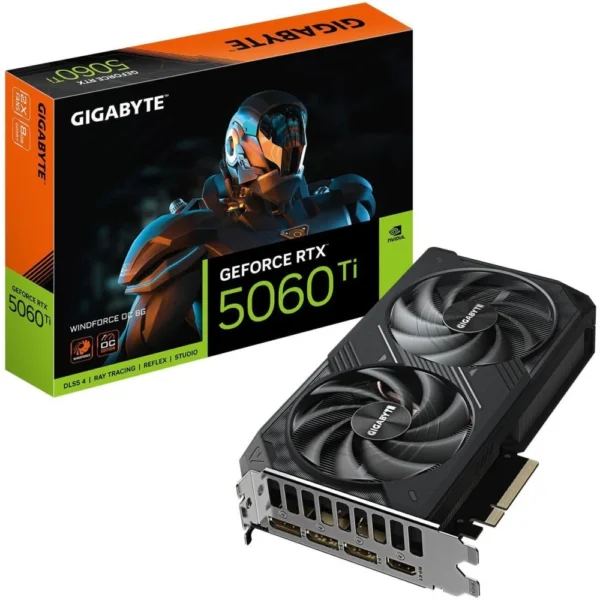 PLACA DE VIDEO 8GB RTX 5060 TI GIGABYTE WINDFORCE OC