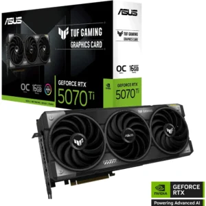 PLACA DE VIDEO 16GB RTX 5070 TI ASUS TUF GAMING OC 16G GDDR7