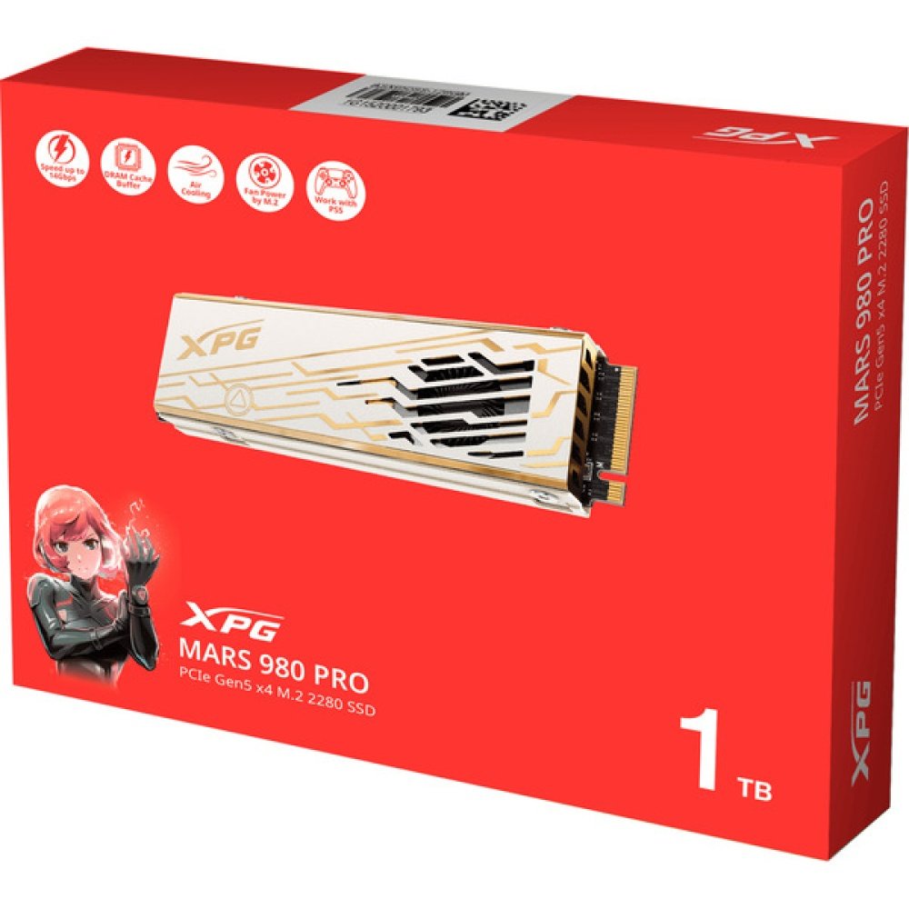 SSD M.2 NVME 1TB G5 XPG MARS 980 PRO