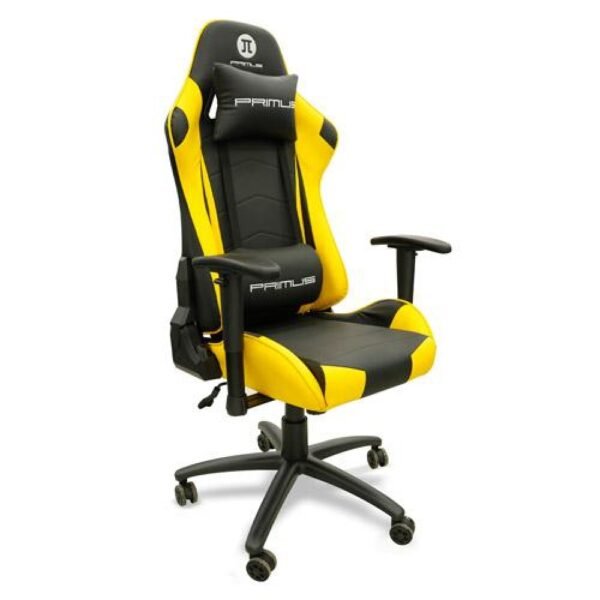 SILLA GAMER PRIMUS THRONOS 100T BLACK/AMARILLA - Image 4