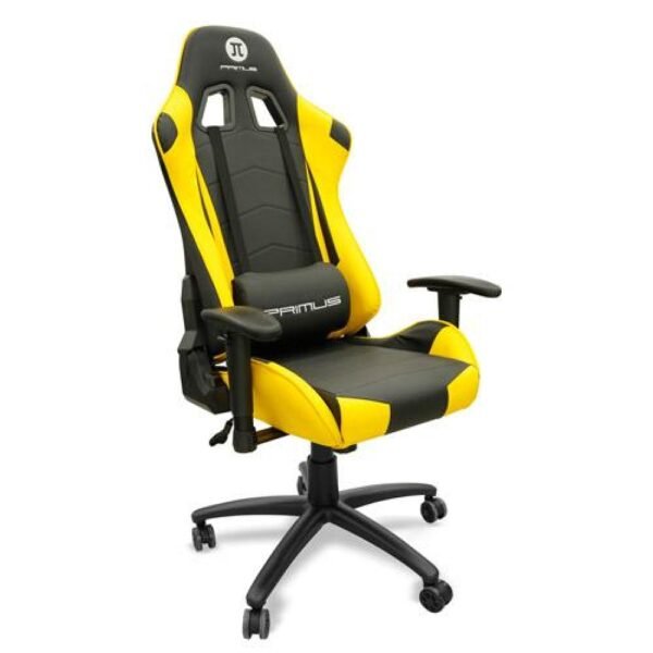 SILLA GAMER PRIMUS THRONOS 100T BLACK/AMARILLA
