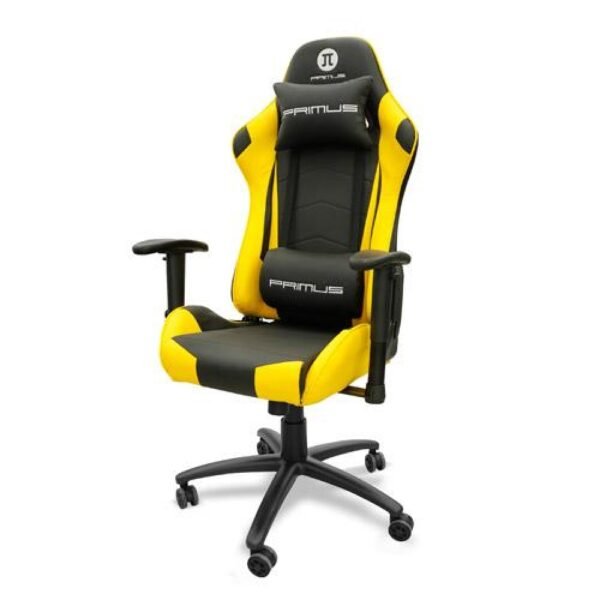 SILLA GAMER PRIMUS THRONOS 100T BLACK/AMARILLA - Image 5