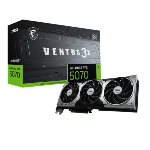 PLACA DE VIDEO 12GB RTX 5070 MSI VENTUS 3X OC