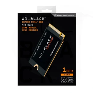 SSD M.2 NVME 1TB G4 WD BLACK SN770M (2230)