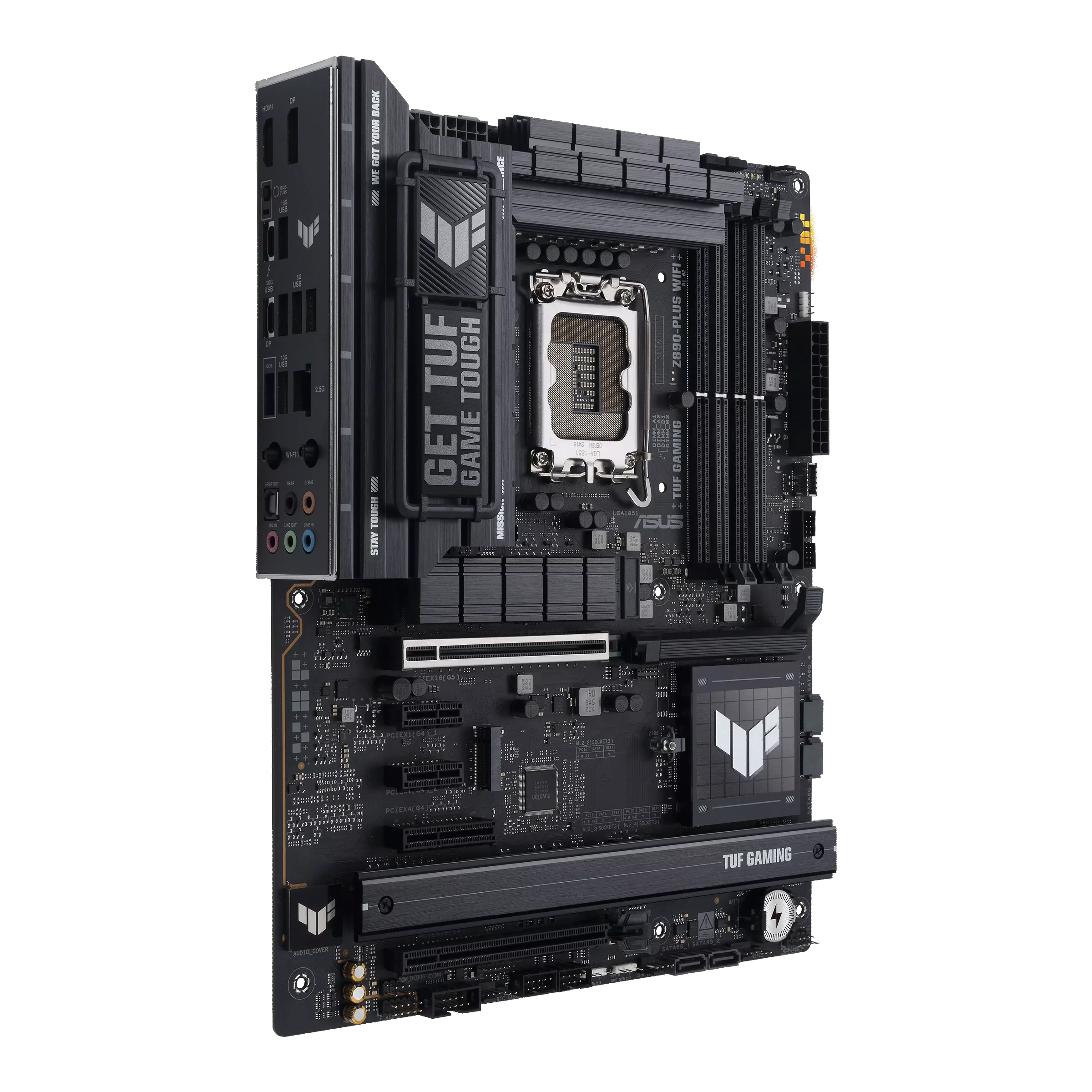 MOTHERBOARD ASUS S1851 TUF GAMING Z890-PLUS WIFI DDR5 BOX - Image 3