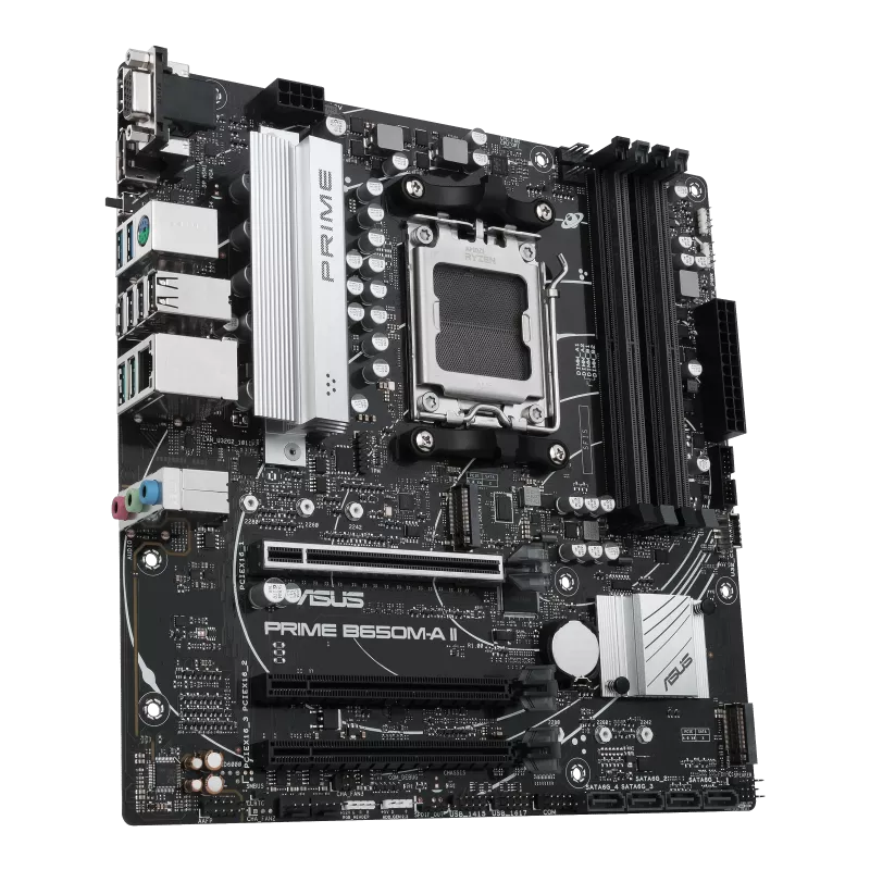 MOTHERBOARD ASUS AM5 PRIME B650M-A II BOX M-ATX - Image 3