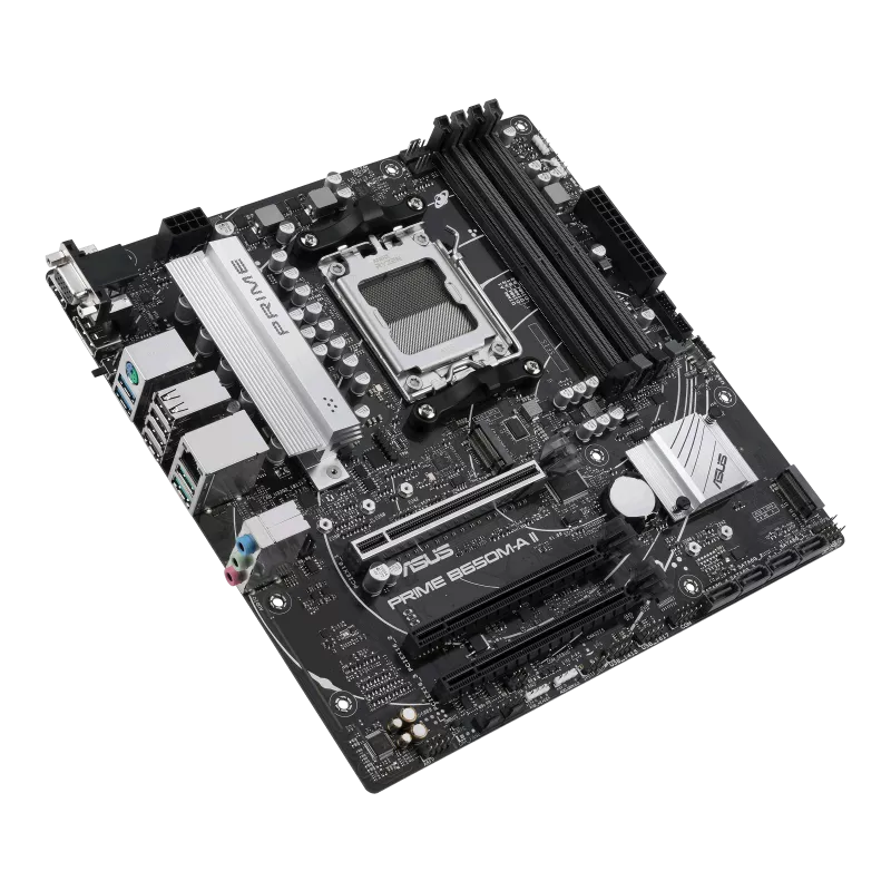 MOTHERBOARD ASUS AM5 PRIME B650M-A II BOX M-ATX - Image 2