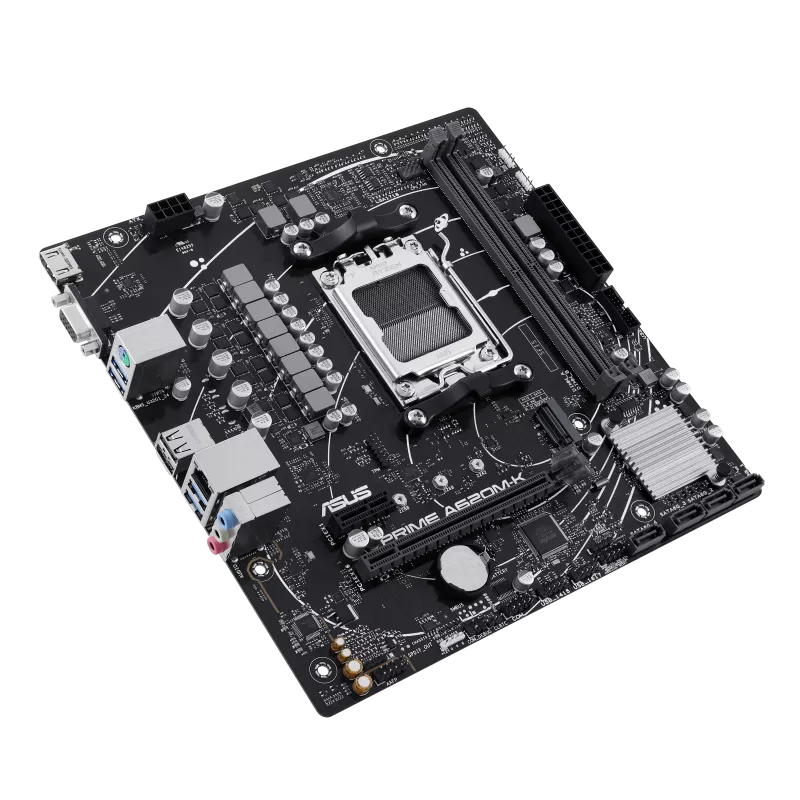 MOTHERBOARD ASUS PRIME A620M-K AM5 DDR5 - Image 2