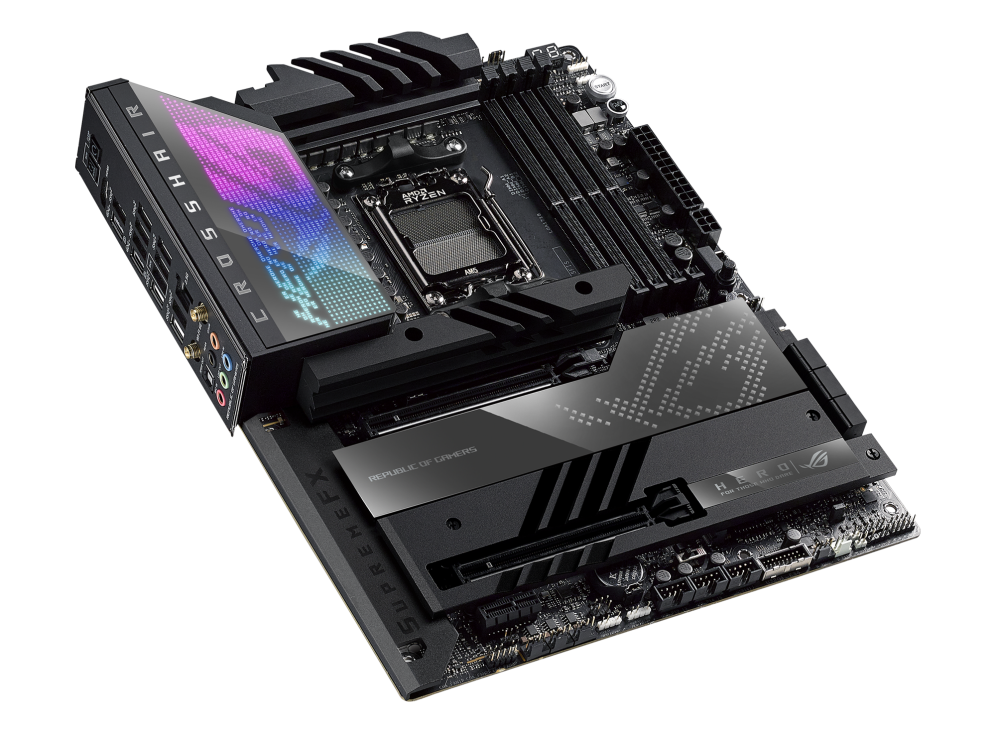 MOTHERBOARD ASUS AM5 ROG CROSSHAIR X670E HERO DDR5 BOX ATX - Image 3