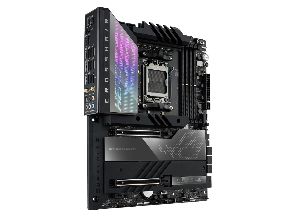 MOTHERBOARD ASUS AM5 ROG CROSSHAIR X670E HERO DDR5 BOX ATX - Image 2