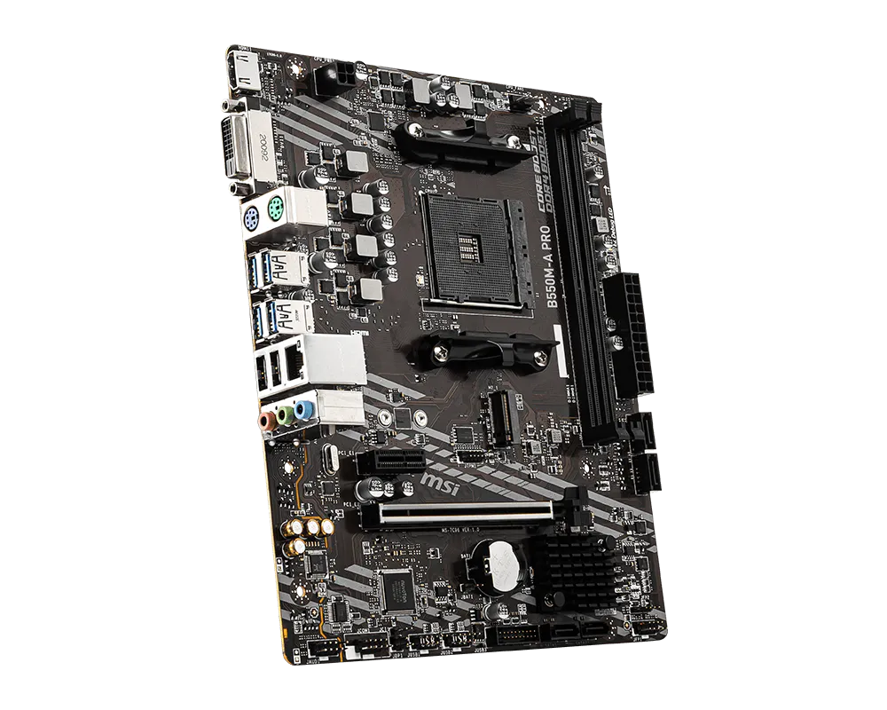 MOTHERBOARD MSI AM4 B550M-A PRO DDR4 BOX M-ATX - Image 3
