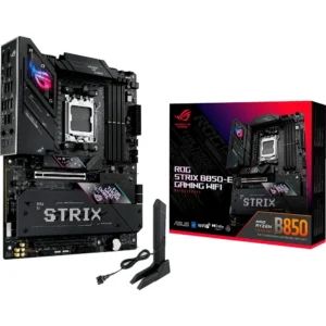 MOTHERBOARD ASUS AM5 ROG STRIX B850-E GAMING WIFI DDR5 BOX