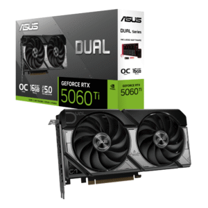 PLACA DE VIDEO 16GB RTX 5060 TI ASUS DUAL OC GDDR7