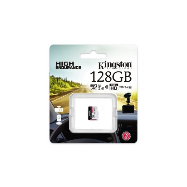 MICRO SD 128G KINGSTON ENDURANCE P/VIDEOVIGILANCIA