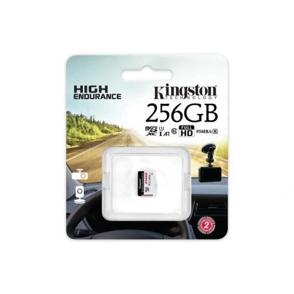MICRO SD 256G KINGSTON ENDURANCE P/VIDEOVIGILANCIA